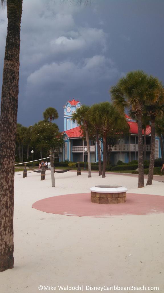Storm clouds at CBR